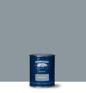 Symphony Topcoat Gloss 1L Tin: Fleet Grey